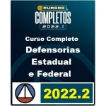 Defensoria Estadual e Federal (CERS 2022.2) Defensoria Pública, Defensor, DPU
